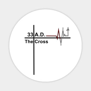 Heartbeat Of The Cross, 33 A.D. Magnet